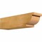 Ekena Millwork Alpine Rough Sawn Rafter Tail, Western Red Cedar, 6"W x 6"H x 24"L RFT06X06X24ALP00RWR - alternate 1